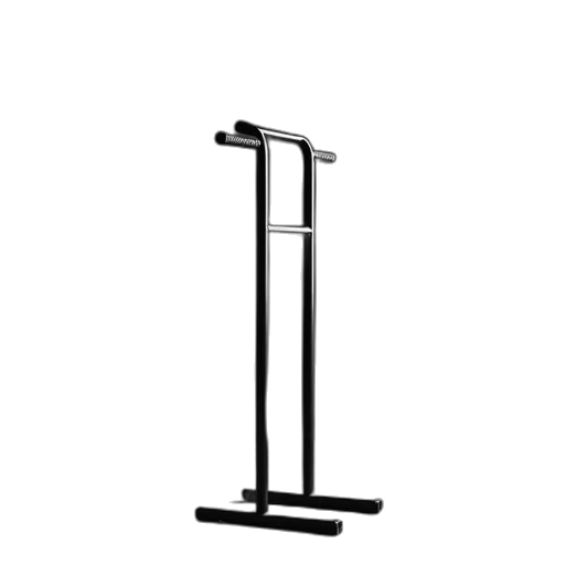 staff, furniture, 3d render, black transparent PNG cut-out