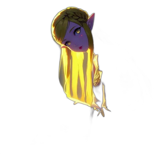 mask, staff, creature, face transparent PNG cut-out