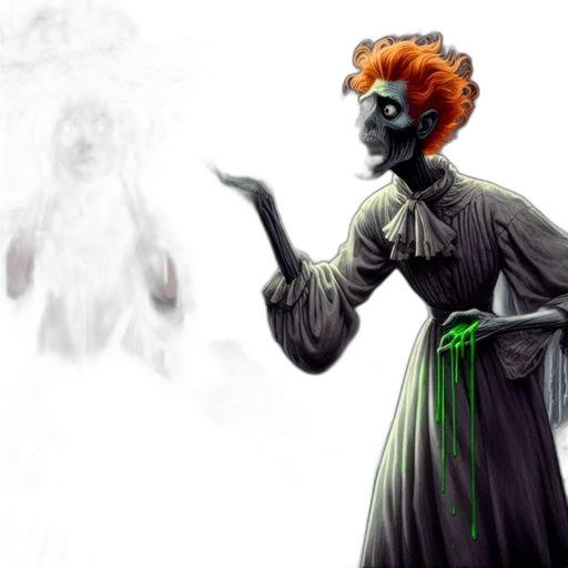 mask, creature, dress, concept art transparent PNG cut-out
