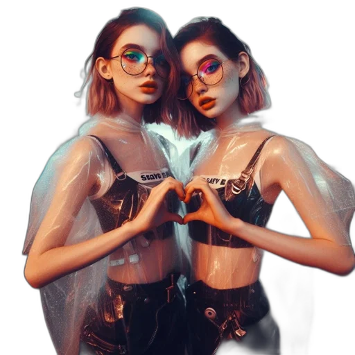 jacket, mask, jewelry, concept art transparent PNG cut-out