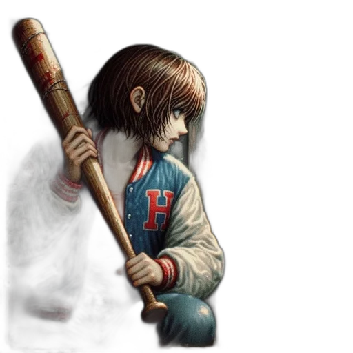 sword, weapon, staff, jacket transparent PNG cut-out