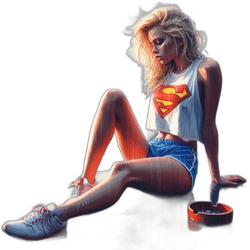 shoes, comic book art, concept art, fantasy art transparent PNG cut-out