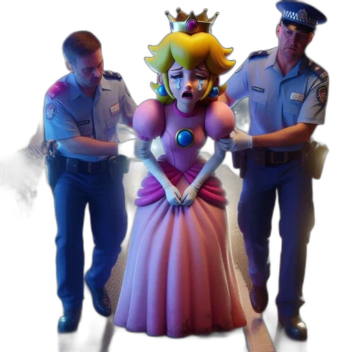 crown, dress, staff, weapon transparent PNG cut-out