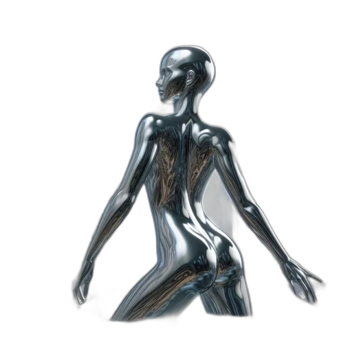 robot, jewelry, dress, creature transparent PNG cut-out