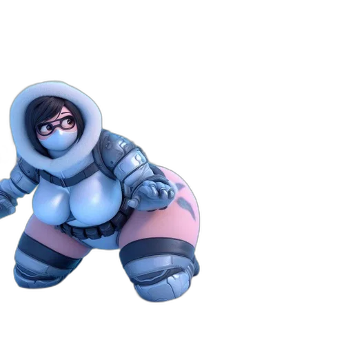 robot, creature, jacket, concept art transparent PNG cut-out