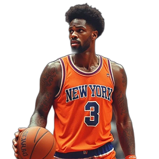 cartoon, new, york, knicks transparent PNG cut-out