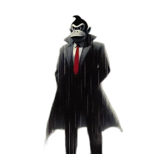 mask, jacket, creature, face transparent PNG cut-out