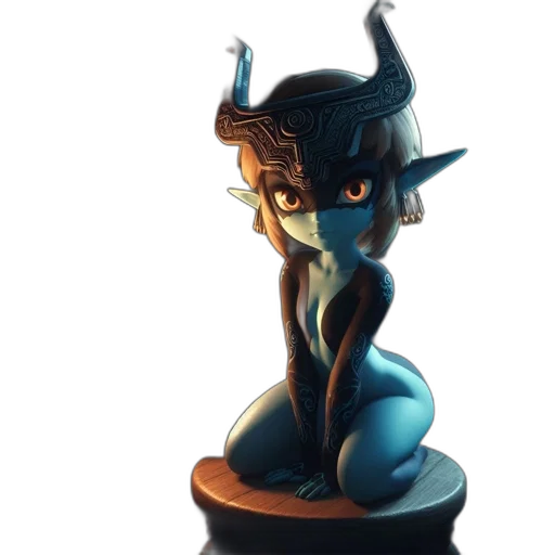 3d render, concept art, fantasy art, pixel art transparent PNG cut-out