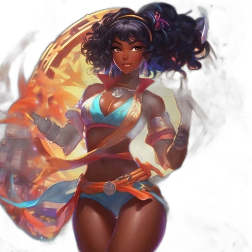 concept art, fantasy art, comic book art, anime transparent PNG cut-out