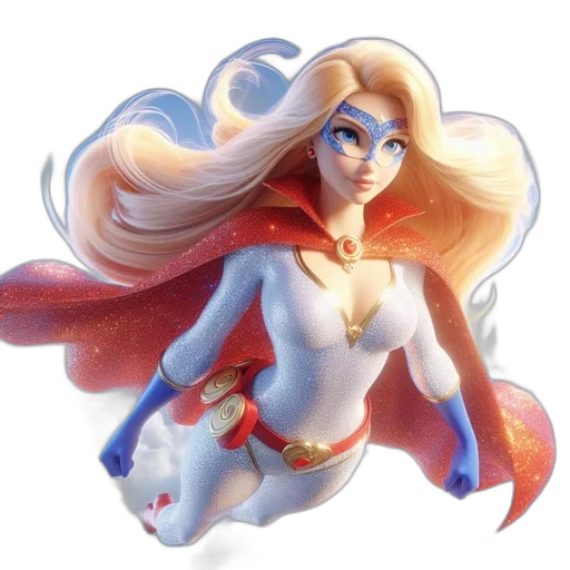 concept art, comic book art, fantasy art, 3d render transparent PNG cut-out