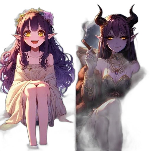mask, creature, dress, crown transparent PNG cut-out