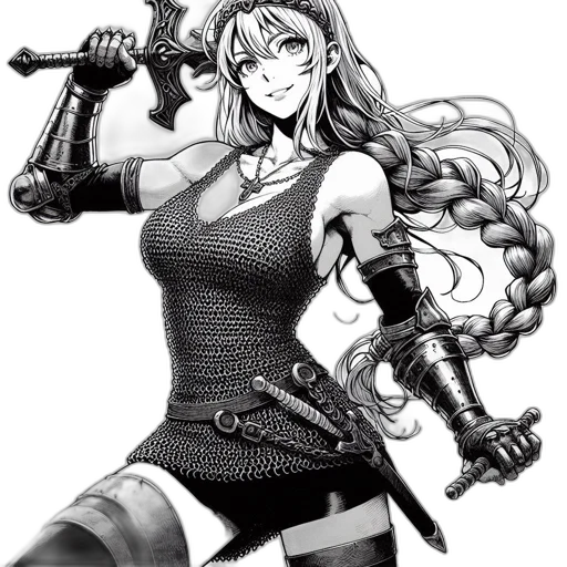 sword, weapon, staff, comic book art transparent PNG cut-out