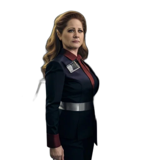 staff, jacket, concept art, woman transparent PNG cut-out