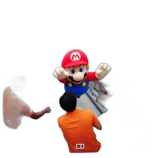 weapon, hat, staff, mask transparent PNG cut-out