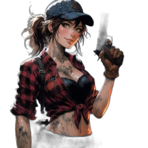 weapon, staff, comic book art, concept art transparent PNG cut-out