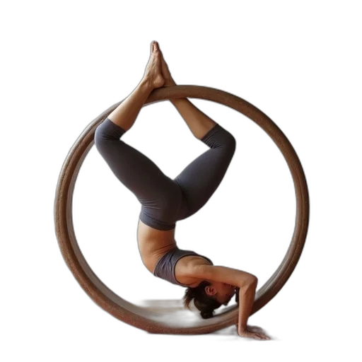 staff, earth tones, woman, using transparent PNG cut-out