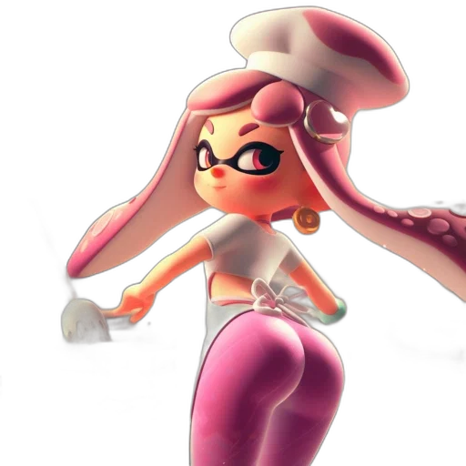 weapon, dress, hat, staff transparent PNG cut-out