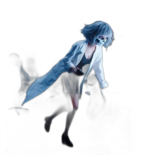 creature, dress, staff, animal transparent PNG cut-out