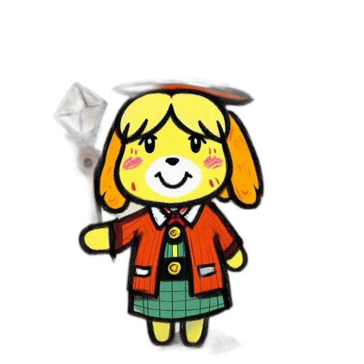 staff, animal, jacket, creature transparent PNG cut-out