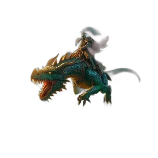 dragon, creature, animal, weapon transparent PNG cut-out