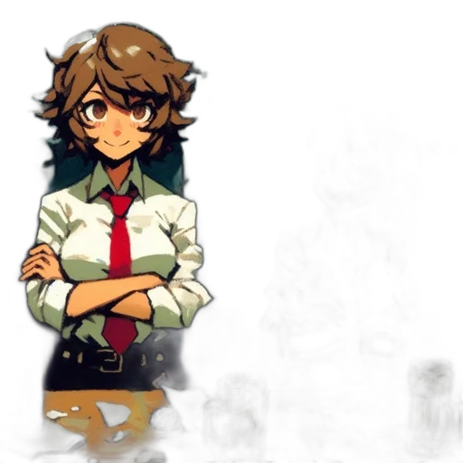 staff, dress, face, weapon transparent PNG cut-out