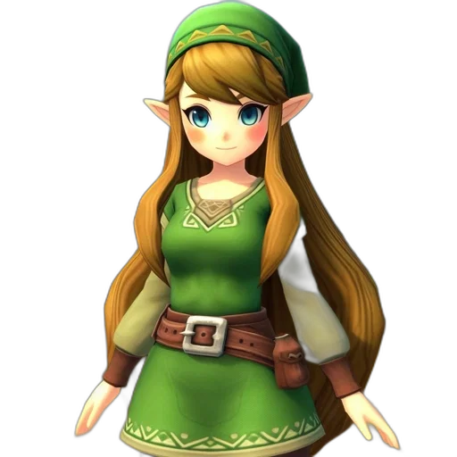 dress, staff, hat, crown transparent PNG cut-out