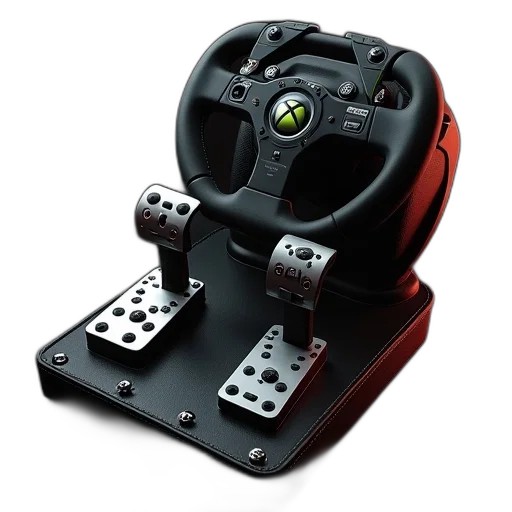 pedal, case, xbox, racing transparent PNG cut-out