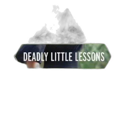 deadly, little, lessons, touch transparent PNG cut-out