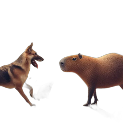 animal, creature, food, 3d render transparent PNG cut-out