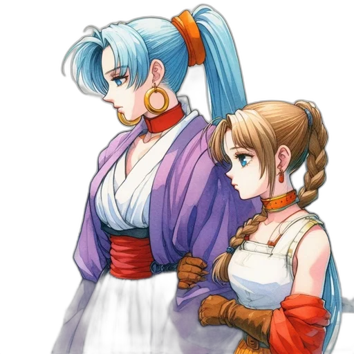 staff, anime, concept art, pixel art transparent PNG cut-out