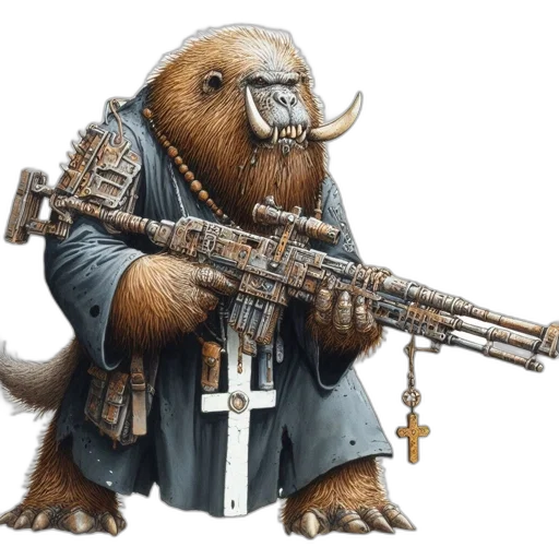 animal, staff, creature, weapon transparent PNG cut-out