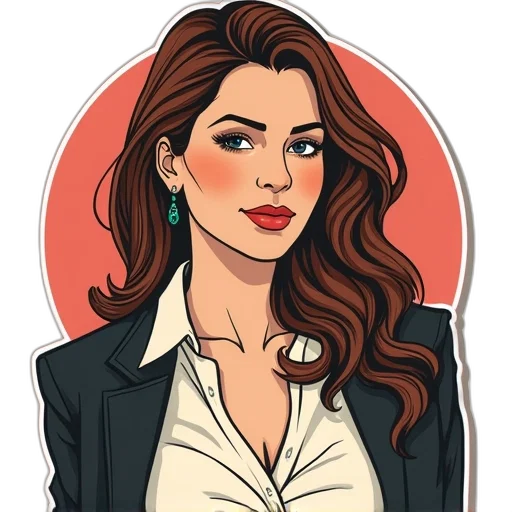 staff, jacket, cartoon, comic book art transparent PNG cut-out