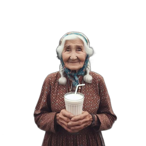 bottle, dress, staff, face transparent PNG cut-out