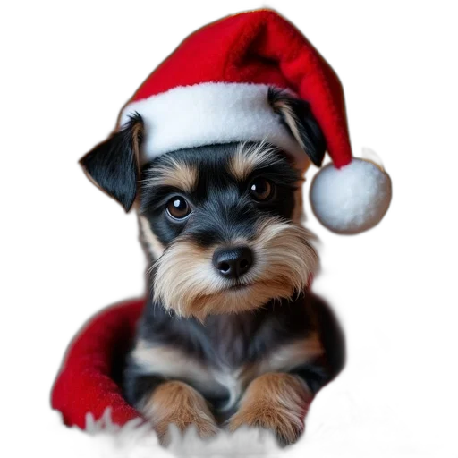 animal, hat, photorealistic, adorable transparent PNG cut-out
