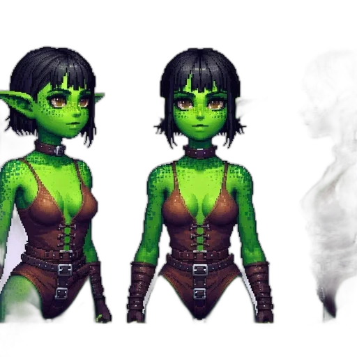 mask, concept art, fantasy art, pixel art transparent PNG cut-out