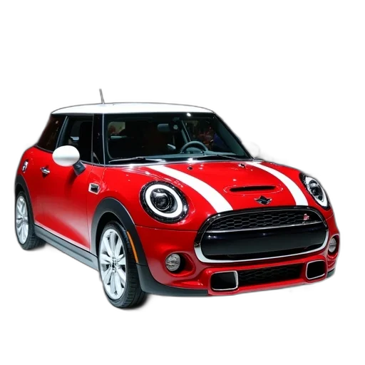 car, 3d render, photorealistic, mini transparent PNG cut-out