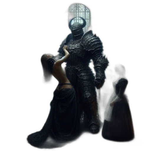 robot, mask, concept art, 3d render transparent PNG cut-out