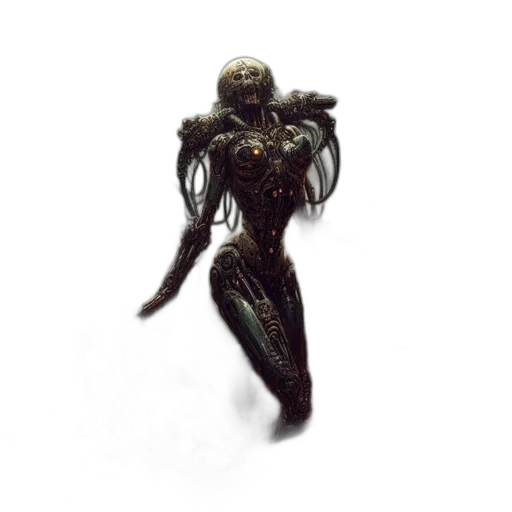 robot, creature, staff, animal transparent PNG cut-out