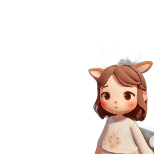 staff, dress, creature, animal transparent PNG cut-out