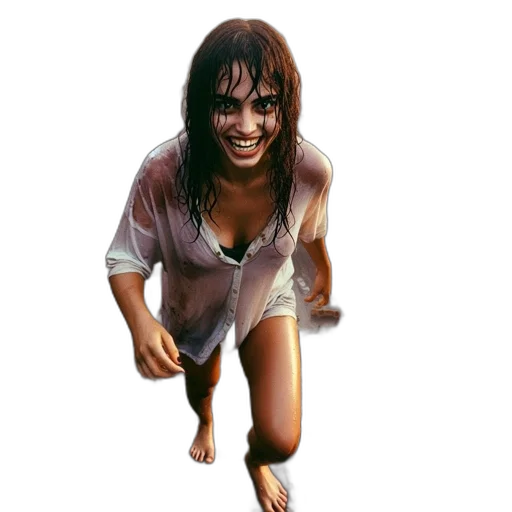 creature, umbrella, photorealistic, concept art transparent PNG cut-out