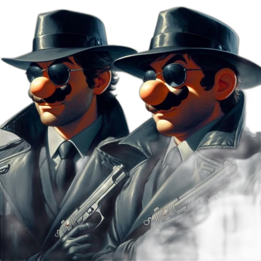 hat, mask, concept art, comic book art transparent PNG cut-out