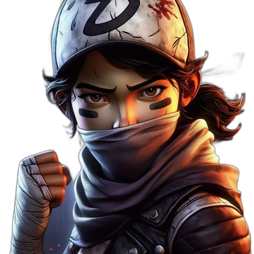 weapon, face, staff, comic book art transparent PNG cut-out
