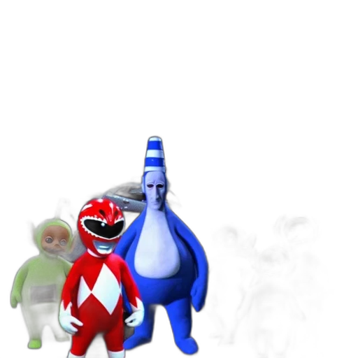 robot, bottle, mask, staff transparent PNG cut-out