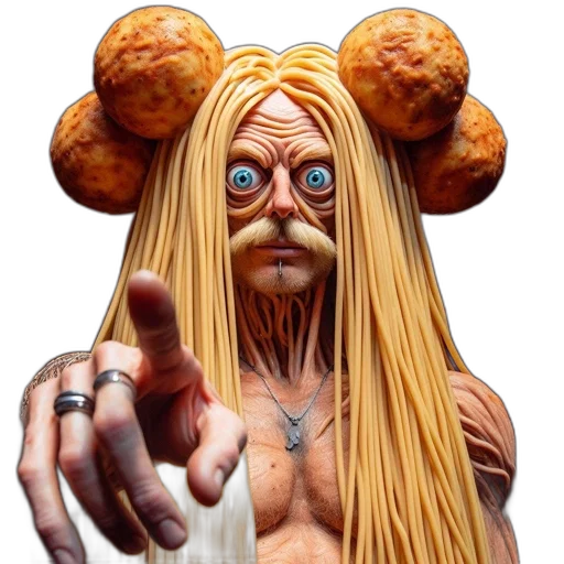 hair, mask, staff, face transparent PNG cut-out