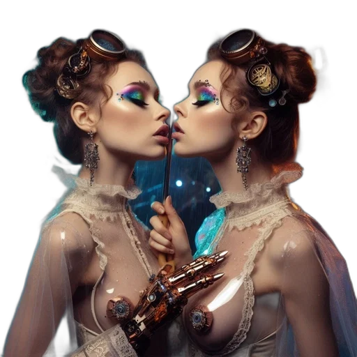 jewelry, fantasy art, concept art, photorealistic transparent PNG cut-out