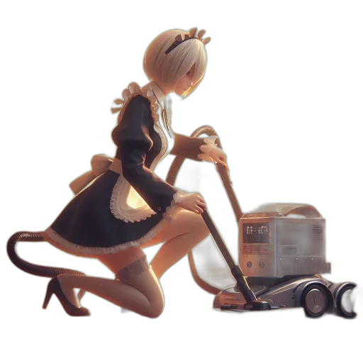robot, staff, weapon, furniture transparent PNG cut-out