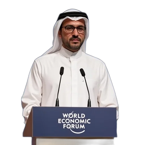 staff, man, wearing, keffiyeh transparent PNG cut-out
