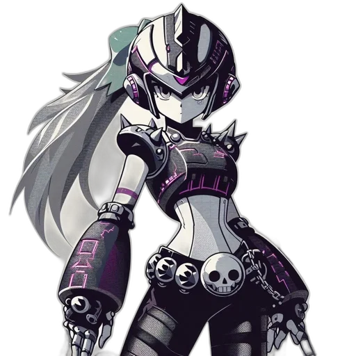 robot, weapon, cyberpunk, concept art transparent PNG cut-out
