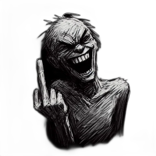 staff, face, creature, weapon transparent PNG cut-out