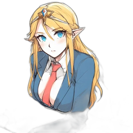 staff, dragon, dress, crown transparent PNG cut-out